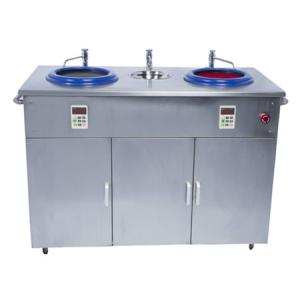 MP-2A型 雙盤柜式金相試樣磨拋機(jī)（不銹鋼、無級(jí)變速、230mm）