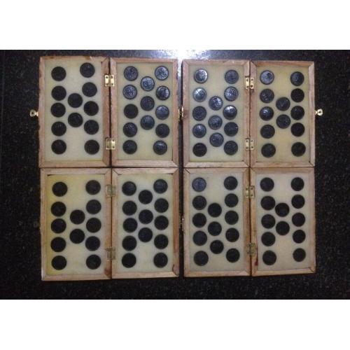 金相標(biāo)準(zhǔn)試樣、50個/套-新版-明細【教學(xué)常用】