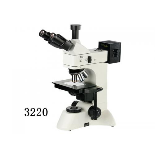 HCJXL-3220型 三目正置明場透反射金相顯微鏡【柯拉照明、明場/透反射觀察】